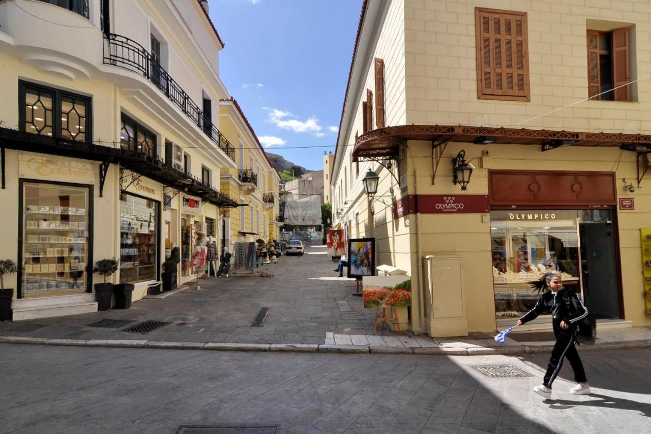 Historic Plaka Apartments アテネ エクステリア 写真