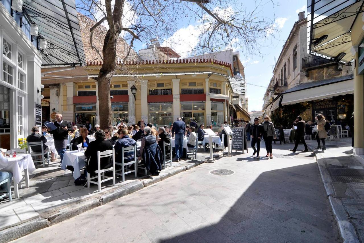 Historic Plaka Apartments アテネ エクステリア 写真